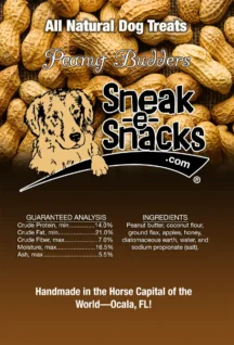Peanut Budder Dog Treats
